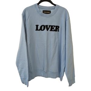 Bianca Chandôn Blue Lover Sweatshirt. Size XL